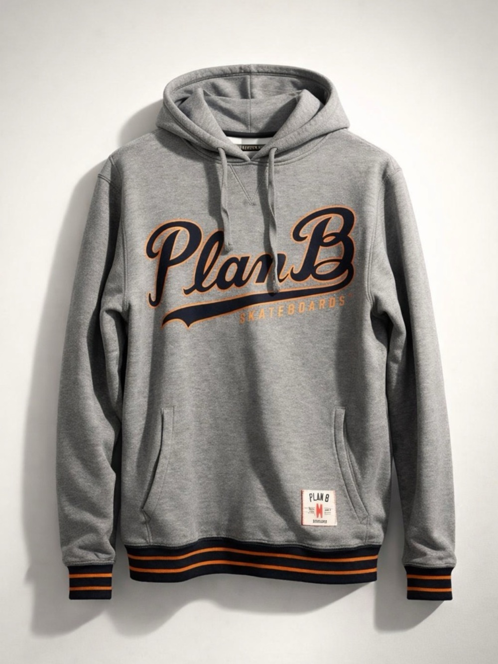 Grey Logo Hoodie - Men's Pullover